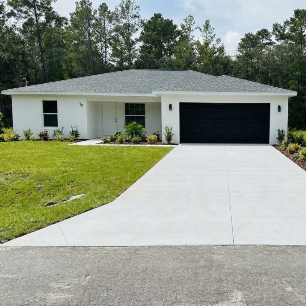 exterior house floor plan